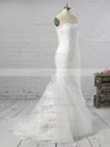 Chiffon Sweetheart Trumpet/Mermaid Sweep Train Ruched Wedding Dresses #UKM00023291