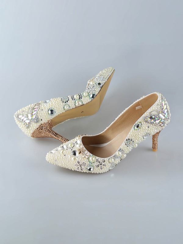 Champagne wedding outlet shoes uk