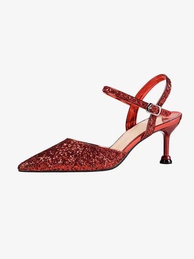 Women's Pumps 2 inch -2 3/4 inch Kitten Heel Shoes #UKM03030936