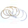 Ladies' Crystal Silver Pierced Earrings #UKM03080157