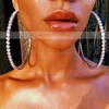 Ladies' Crystal Silver Pierced Earrings #UKM03080157