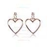 Ladies' Crystal Silver Pierced Earrings #UKM03080169