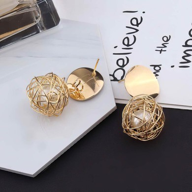 Ladies' Alloy As Picture Pierced Earrings #UKM03080186
