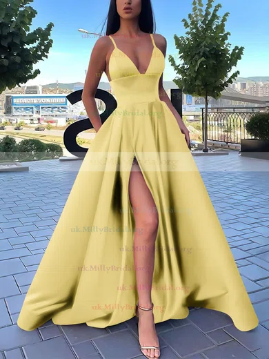 Yellow evening hot sale dresses uk