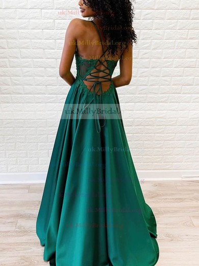 Green Prom Dresses UK, Cheap Prom Gowns in Dark Green & Emerald Green