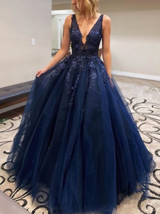 Blue Prom Dresses UK, Dark Navy, Light & Royal Blue Prom Gowns Online ...