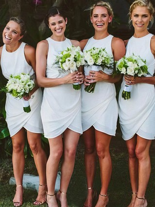 22+ Knee Length Bridesmaid Dresses - EvaaSagnik