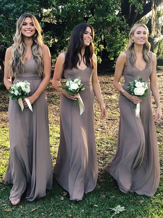 Dune chiffon shop bridesmaid dresses