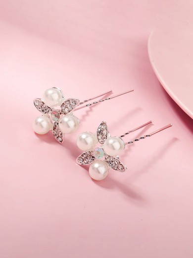 Hairpins Alloy As the Picture Headpieces #UKM03020266