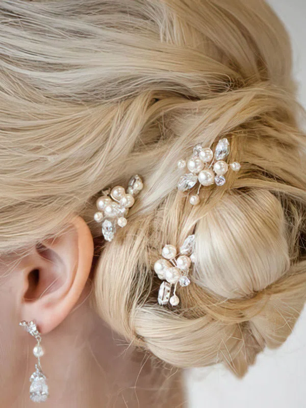 Hairpins Alloy As the Picture Headpieces #UKM03020271