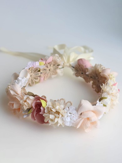 Headbands Silk Flower As the Picture Headpieces #UKM03020282