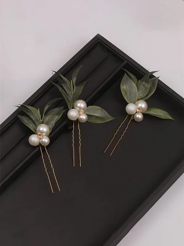 Hairpins Alloy As the Picture Headpieces #UKM03020335