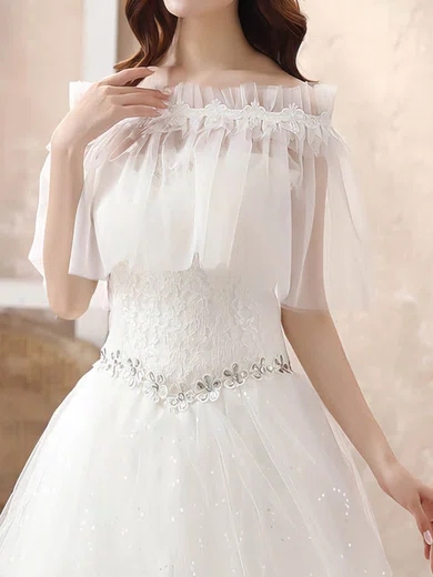Wrap Tulle Sleeveless Lace #UKM03040141