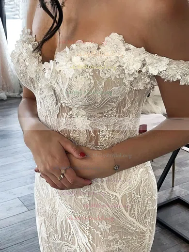 Luxurious Lace Mermaid Trumpet Wedding Dress 2020 - Bridelily