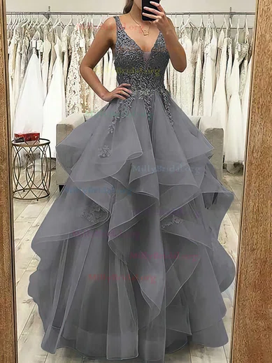 Ball gown sale grey