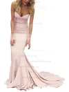 Trumpet/Mermaid Sweetheart Jersey Sweep Train Prom Dresses Sale #sale020102598
