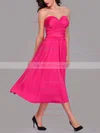 A Line Jersey Multiway Midi Dress In Magenta #UKM01014273