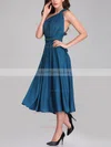A Line Jersey Multiway Midi Dress In Midnight Blue #UKM01014274