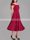 A Line Jersey Multiway Midi Dress In Raspberry #UKM01014284