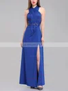 Eve Jersey Column Multiway Maxi Dress In Royal Blue #UKM01014308