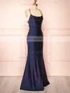 Sonia Navy | Mermaid Maxi Dress w/ Slit #UKM01014400