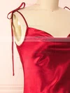Elyse Burgundy | Cowl Neck Midi Dress #UKM01014404