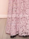 Uranie Mauve | Lilac Lace Mermaid Gown #UKM01014421