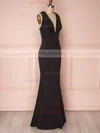 Camila Night | Black Mermaid Gown #UKM01014436