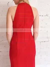 Lubomierz | Red Halter Maxi Dress #UKM01014452