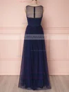 Claudina | Blue Mesh Gown #UKM01014467
