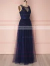 Claudina | Blue Mesh Gown #UKM01014467