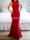 Sanya Red | Backless Mermaid Gown #UKM01014474