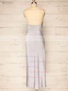 Rontie Grey | Midi V-Neck Slip Dress #UKM01014485