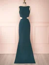 Vallata Emerald | Green Fitted Dress #UKM01014490