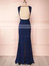 Rashmi Navy | Backless Lace Mermaid Bridal Dress #UKM01014522