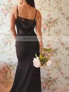 Birna Black | Cowl Neck Maxi Dress w/ Slit #UKM01014528