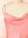 Chloe Petal | Cowl Neck Satin Slip Dress #UKM01014538