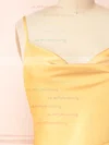Chloe Gold | Cowl Neck Midi Slip Dress #UKM01014544