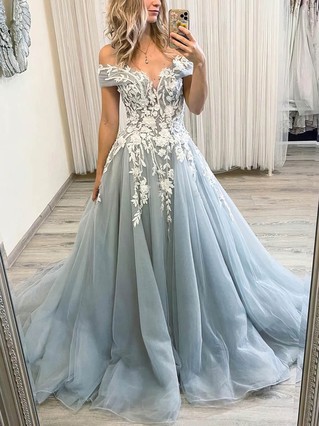 Light gray prom dress sale