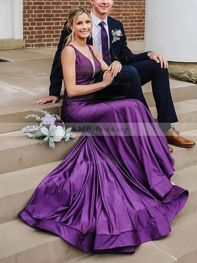 Mauve mermaid 2024 bridesmaid dresses