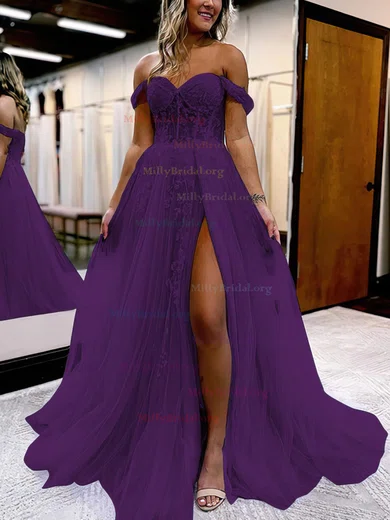 Purple evening dresses on sale uk