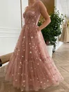 Ball Gown/Princess Ankle-length Sweetheart Tulle Bow Prom Dresses #UKM020115844