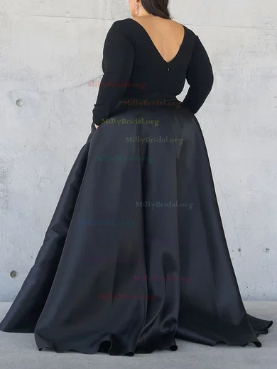 Black ball best sale gown with train