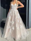Ball Gown Sweetheart Tulle Prom Dresses With Appliques #UKM020116882