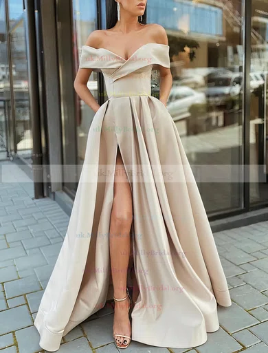 Off white clearance evening gown