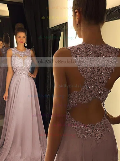 Light pink and silver prom clearance dress