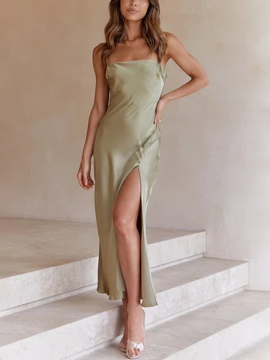 Split Satin Maxi Dress GD02023678