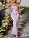 Ruched Satin Maxi Dress PT02024267