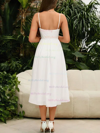 Short white backless on sale dress