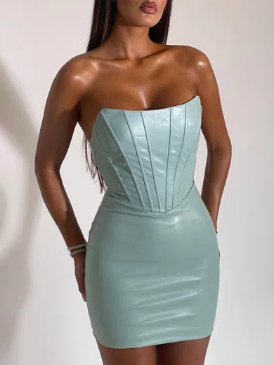 Strapless Bodycon Mini Dress PT02025755